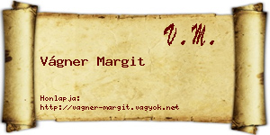 Vágner Margit névjegykártya